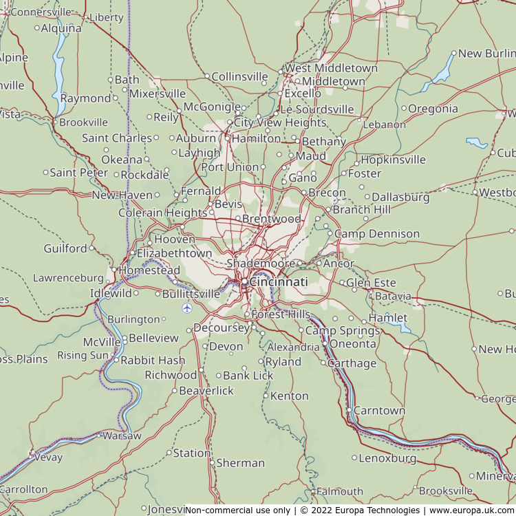 Map Of Atlanta - Travelsmaps.com 0C9