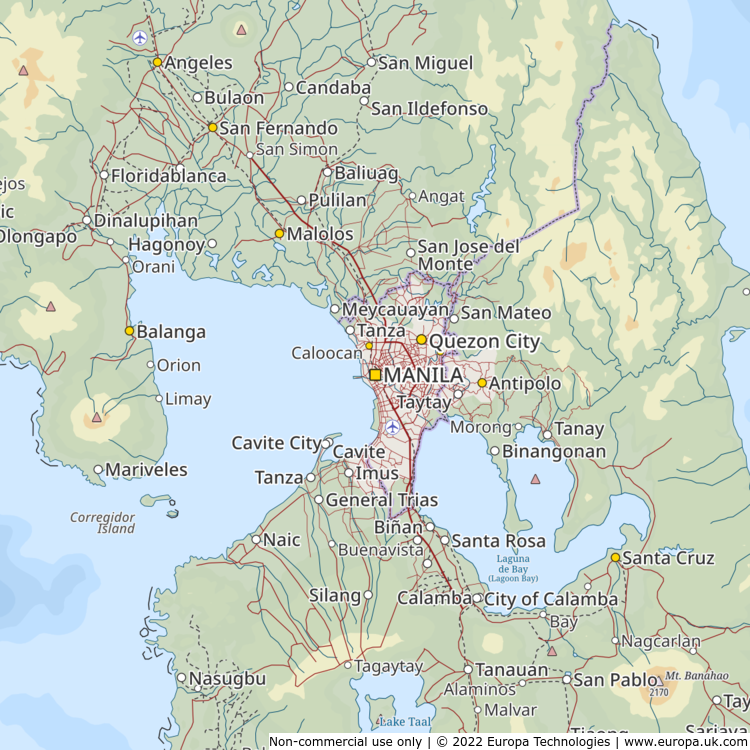 Makati Philippines Map