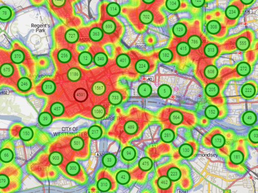 Contextualise Your Data - London Heat Map