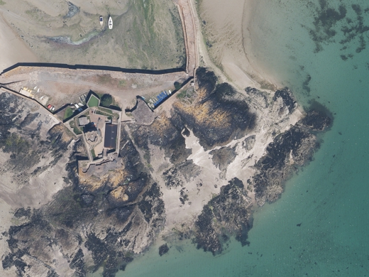 Jersey Aerial Photography - St. Aubin's Fort